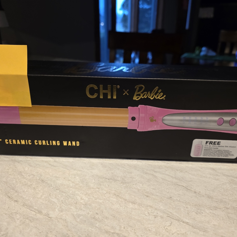 CHI x Barbie Ceramic Curling Wand